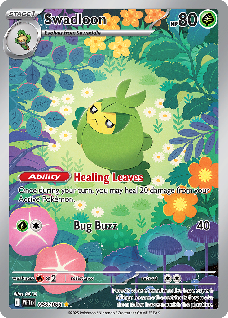 Swadloon - 088/086 - Illustration | SV - White Flare