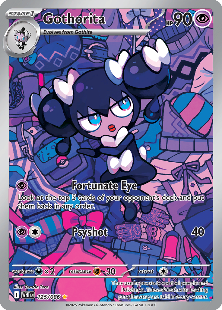 Gothorita - 125/086 - Illustration | SV - White Flare