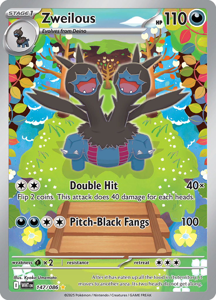 Zweilous - 147/086 - Illustration | SV - White Flare