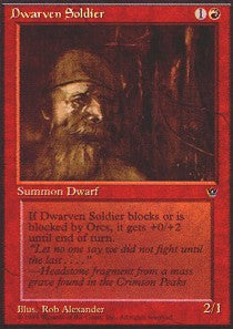Dwarven Soldier (Alexander) | Fallen Empires