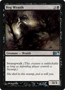 Bog Wraith - Foil | Magic 2010