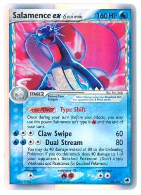 Salamence ex (Delta Species) - 98/101 ex | EX Dragon Frontiers
