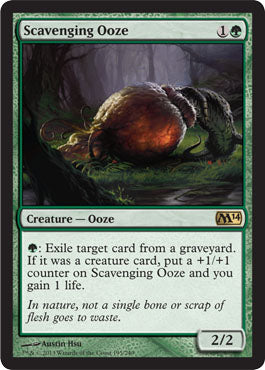Scavenging Ooze - Foil | Magic 2014