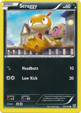 Scraggy - 85/135 - Common | BW Plasma Storm