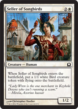 Seller of Songbirds - Foil | Return to Ravnica