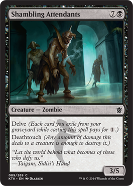 Shambling Attendants - Foil | Khans of Tarkir