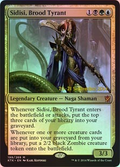 Sidisi, Brood Tyrant Foil - Prerelease Promo | Pre-Release Promos