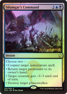 Silumgar's Command - Foil - Prerelease Promo | Pre-Release Promos