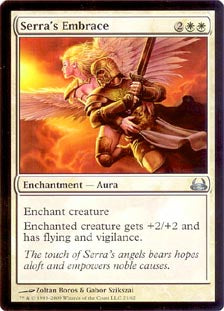 Serra's Embrace | Duel Decks: Divine vs. Demonic