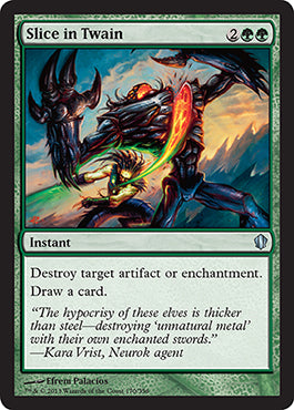 Slice in Twain | Commander 2013