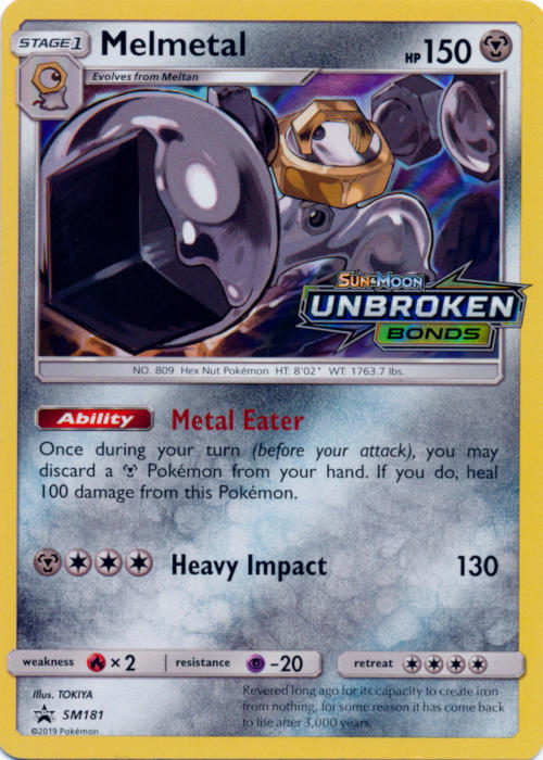 Melmetal - SM181 - Prerelease Promo | SM Black Star Promos