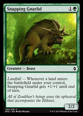 Snapping Gnarlid | Battle for Zendikar