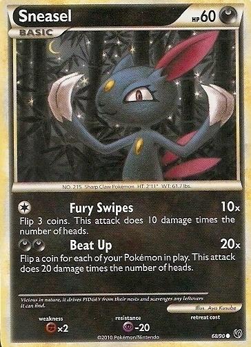 Sneasel - 68/90 - Common | HS Undaunted