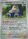 Snorlax - 143/165 - Uncommon - Reverse Holo | SV - 151