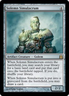 Solemn Simulacrum | Commander