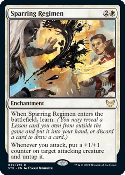 Sparring Regimen - Promo Pack | Promo Pack: Strixhaven