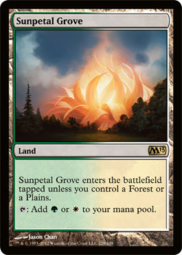 Sunpetal Grove - Foil | Magic 2013
