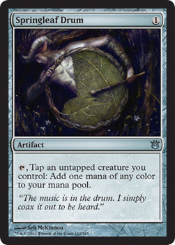 Springleaf Drum - Foil | Born of the Gods