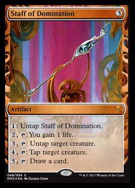 Staff of Domination - Foil | Masterpiece Series: Kaladesh Inventions