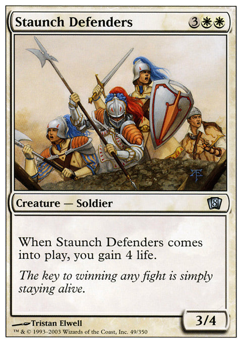 Staunch Defenders - Foil | 8th Edition