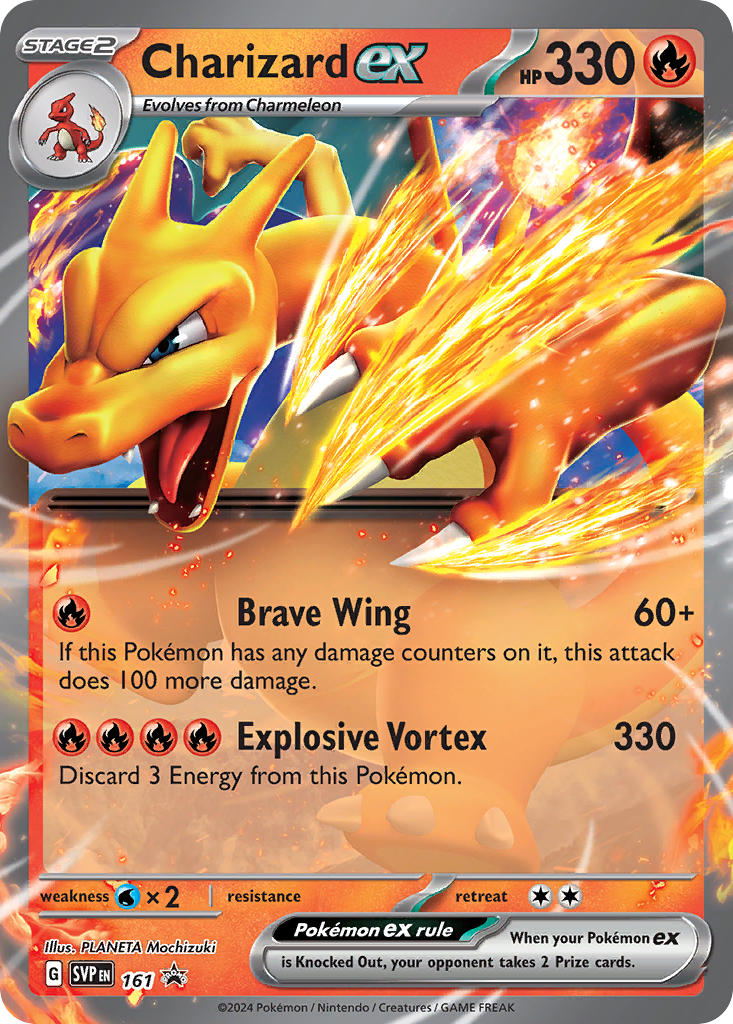 Charizard ex - SVP161 - SVP Black Star Promos | SVP Black Star Promos