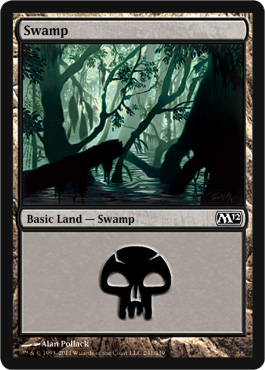 Swamp (241) - Foil | Magic 2012