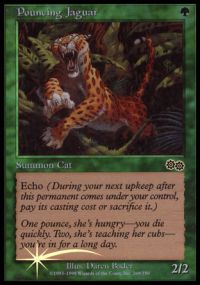 Pouncing Jaguar - Foil - Arena 1999 | Arena Promos