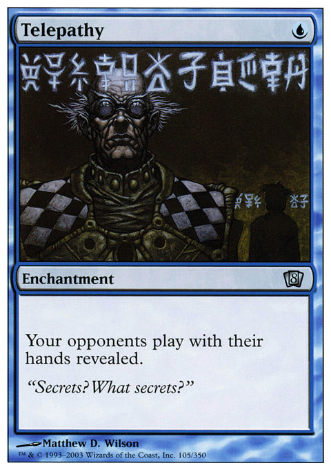 Telepathy - Foil | 8th Edition