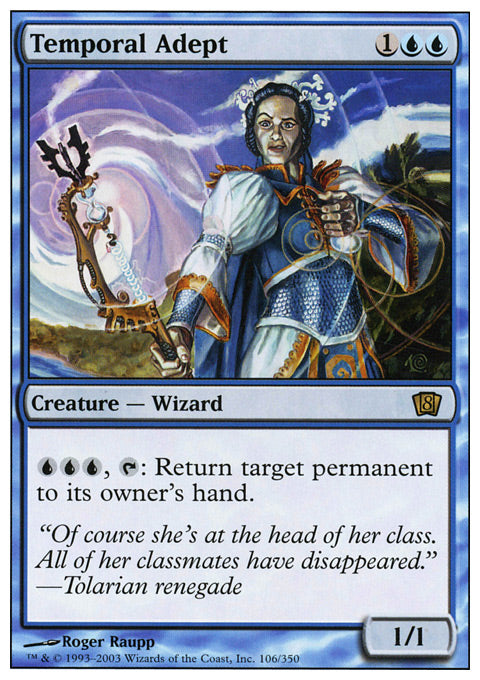 Temporal Adept - Foil | 8th Edition