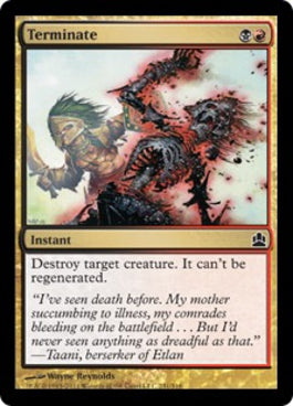 Terminate | Commander