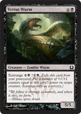 Terrus Wurm - Foil | Return to Ravnica