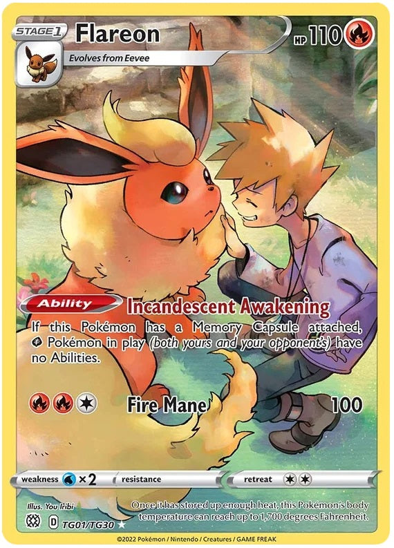 Flareon - TG01/TG30 | SWSH - Brilliant Stars: TG