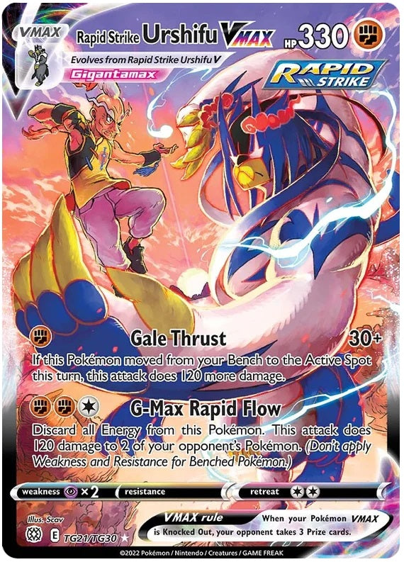 Rapid Strike Urshifu VMAX - TG21/TG30 | SWSH - Brilliant Stars: TG