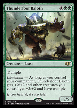 Thunderfoot Baloth | Commander 2014