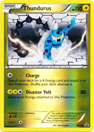 Thundurus - BW41 - Promotional | BW Black Star Promos