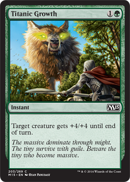 Titanic Growth - Foil | Magic 2015