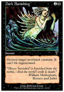 Dark Banishing - Foil | 7th Edition