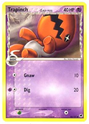 Trapinch (Delta Species) - 68/101 - Common | EX Dragon Frontiers