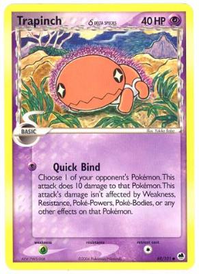 Trapinch (Delta Species) - 69/101 - Common | EX Dragon Frontiers