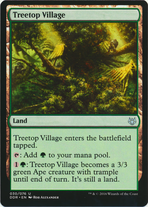 Treetop Village | Duel Decks: Nissa vs. Ob Nixilis