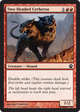 Two-Headed Cerberus - Foil | Theros