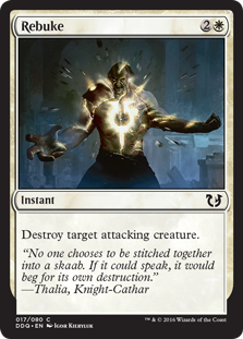 Rebuke | Duel Decks: Blessed vs. Cursed