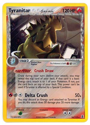Tyranitar (Delta) - 16/113 - Holo Rare | EX Delta Species