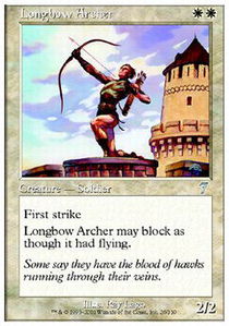 Longbow Archer - Foil | 7th Edition