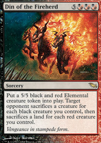 Din of the Fireherd - Foil | Shadowmoor