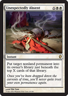 Unexpectedly Absent | Commander 2013