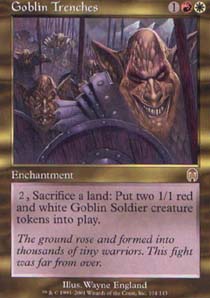Goblin Trenches - Foil | Apocalypse