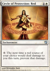 Circle of Protection: Red - Foil | 9th Edition