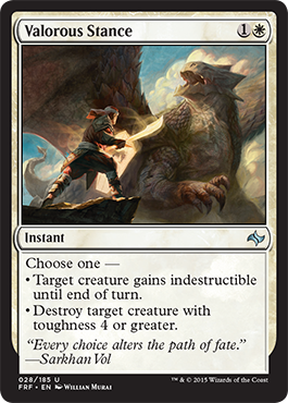 Valorous Stance - Foil | Fate Reforged