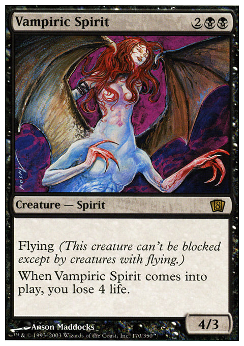 Vampiric Spirit - Foil | 8th Edition